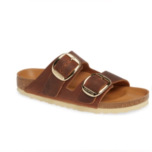 Arizona Big Buckle Slide Sandal (Women) - Picture 2 of 11
